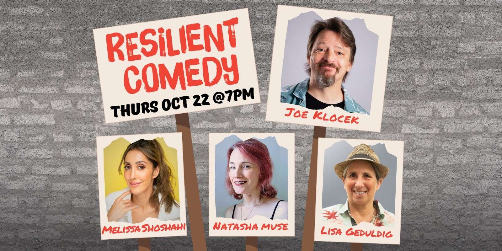 Lisa Geduldig Presents… Resilient Comedy