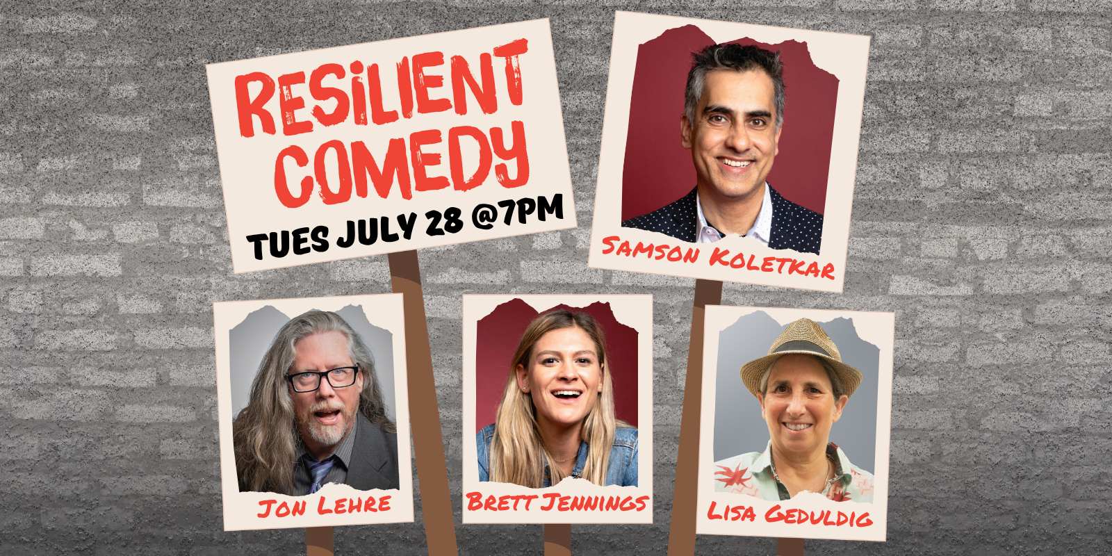 Lisa Geduldig Presents… Resilient Comedy